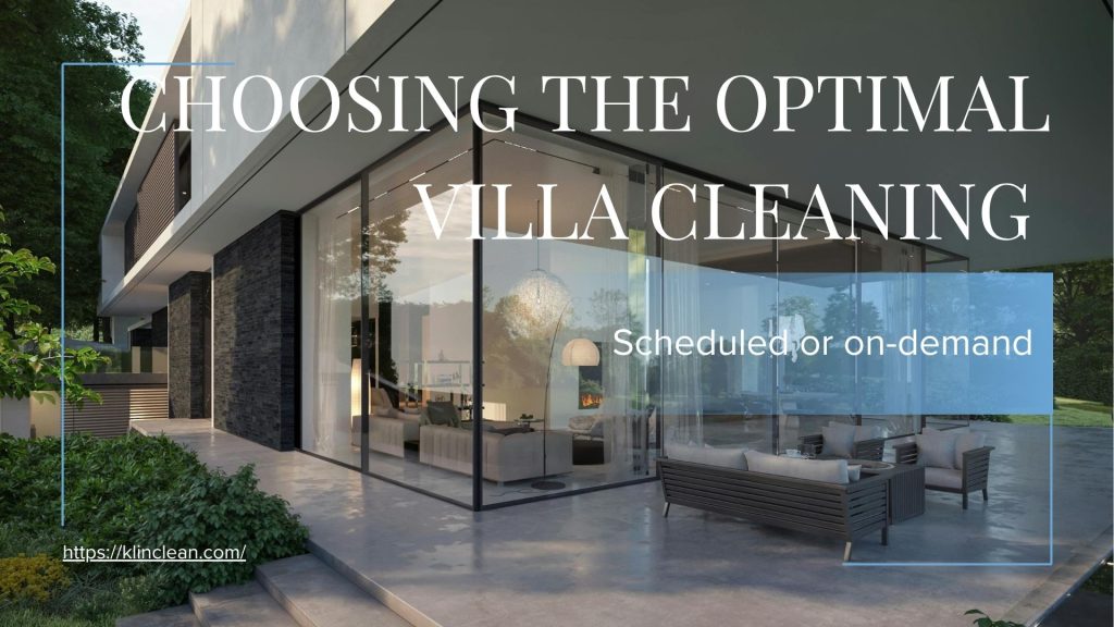 villa cleaning