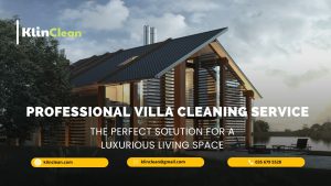 Villa cleaning