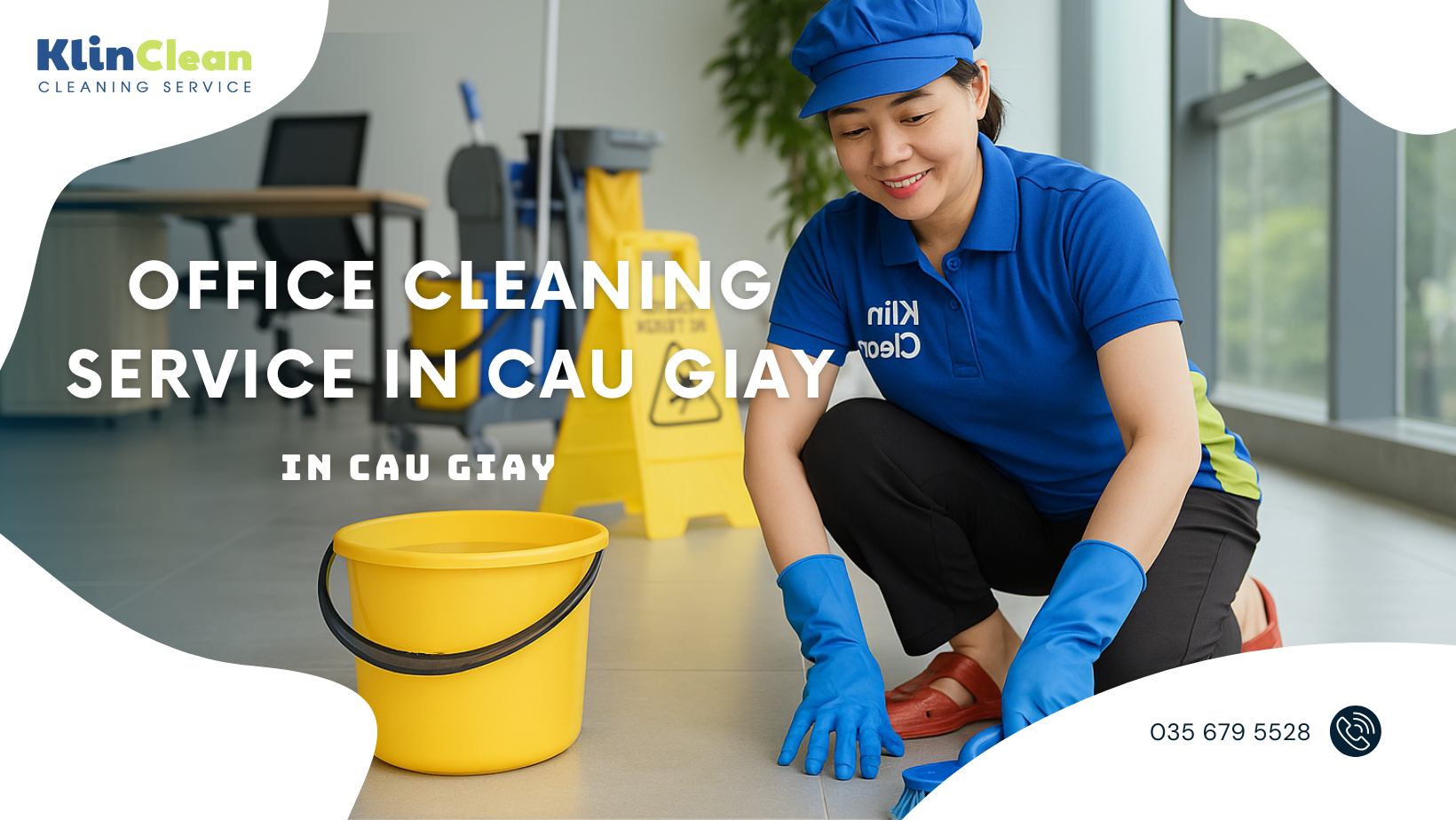 Office cleaning service in Cau Giay