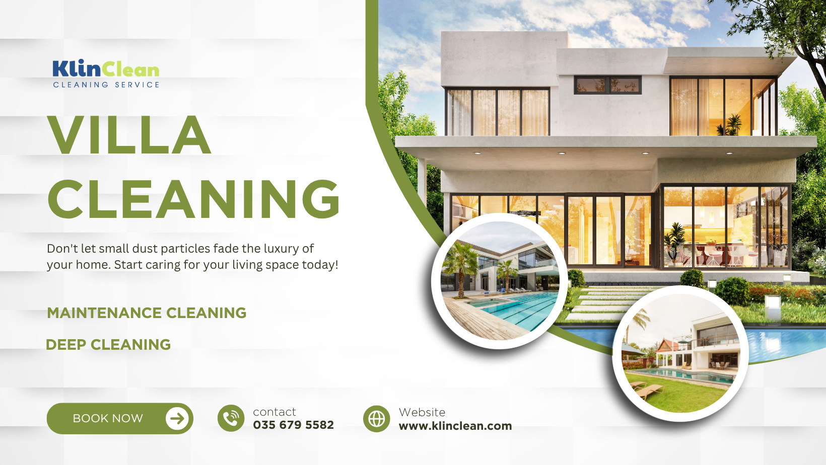 villa cleaning