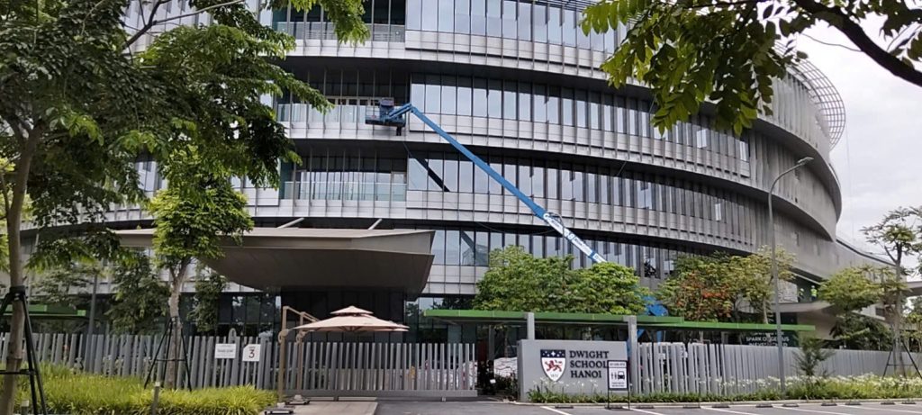 glass cleaning