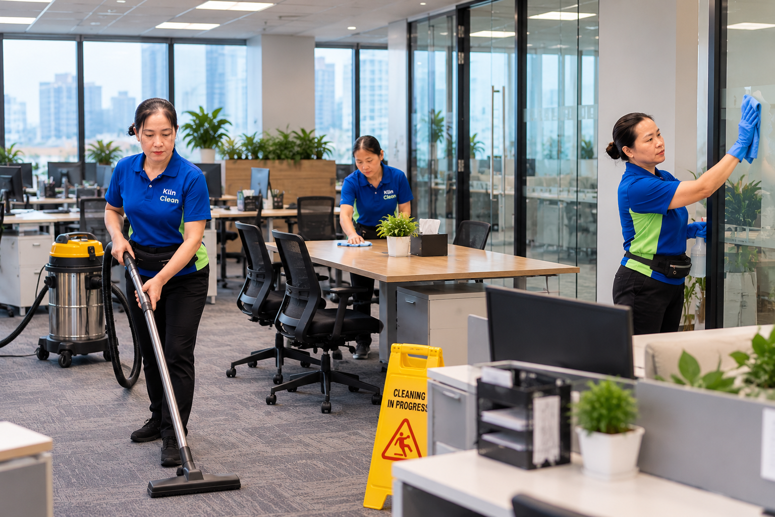Office Cleaning in Hanoi